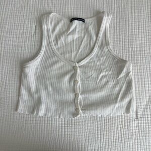 Brandy Melville button crop tank